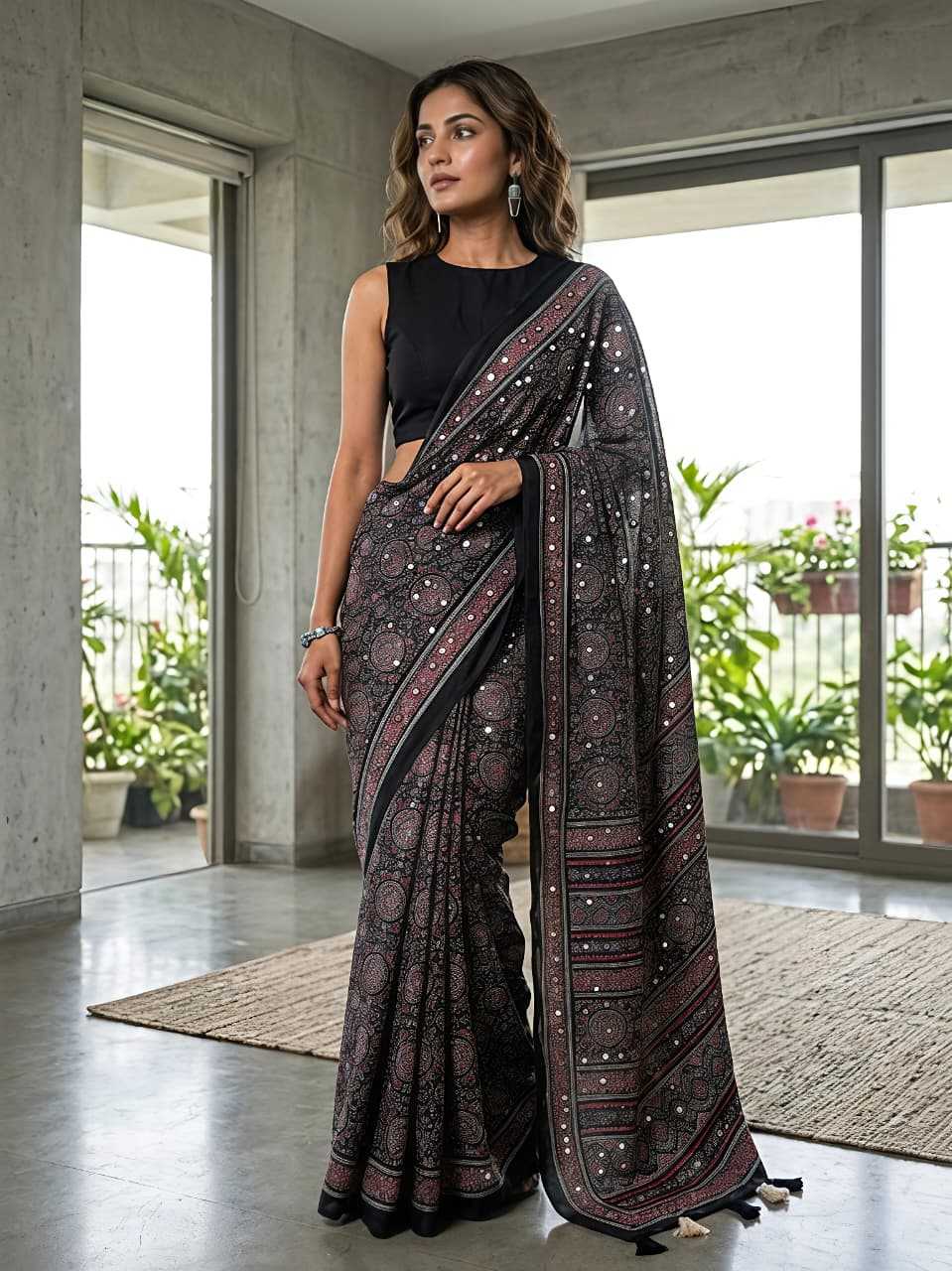 Printed Saree