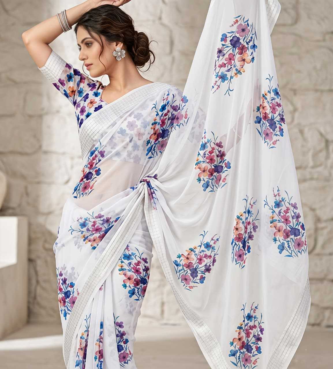 Georgette Saree