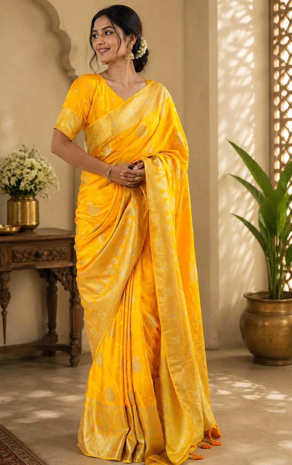 Silk Party Wear Saree