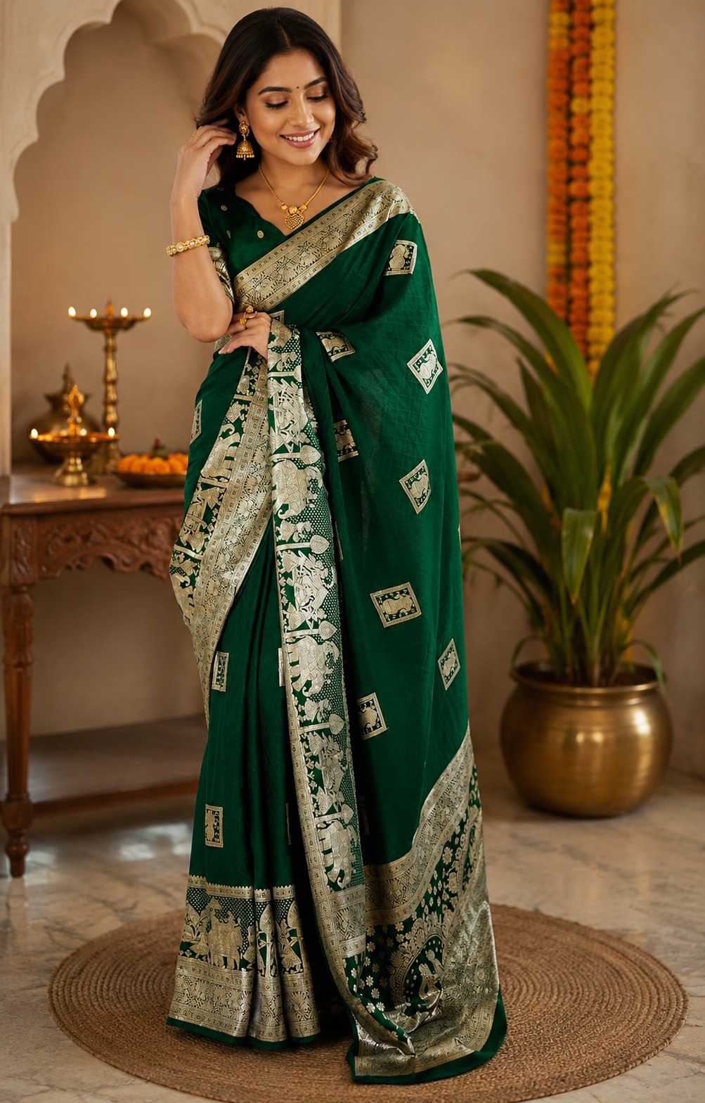 Silk Party Wear Saree