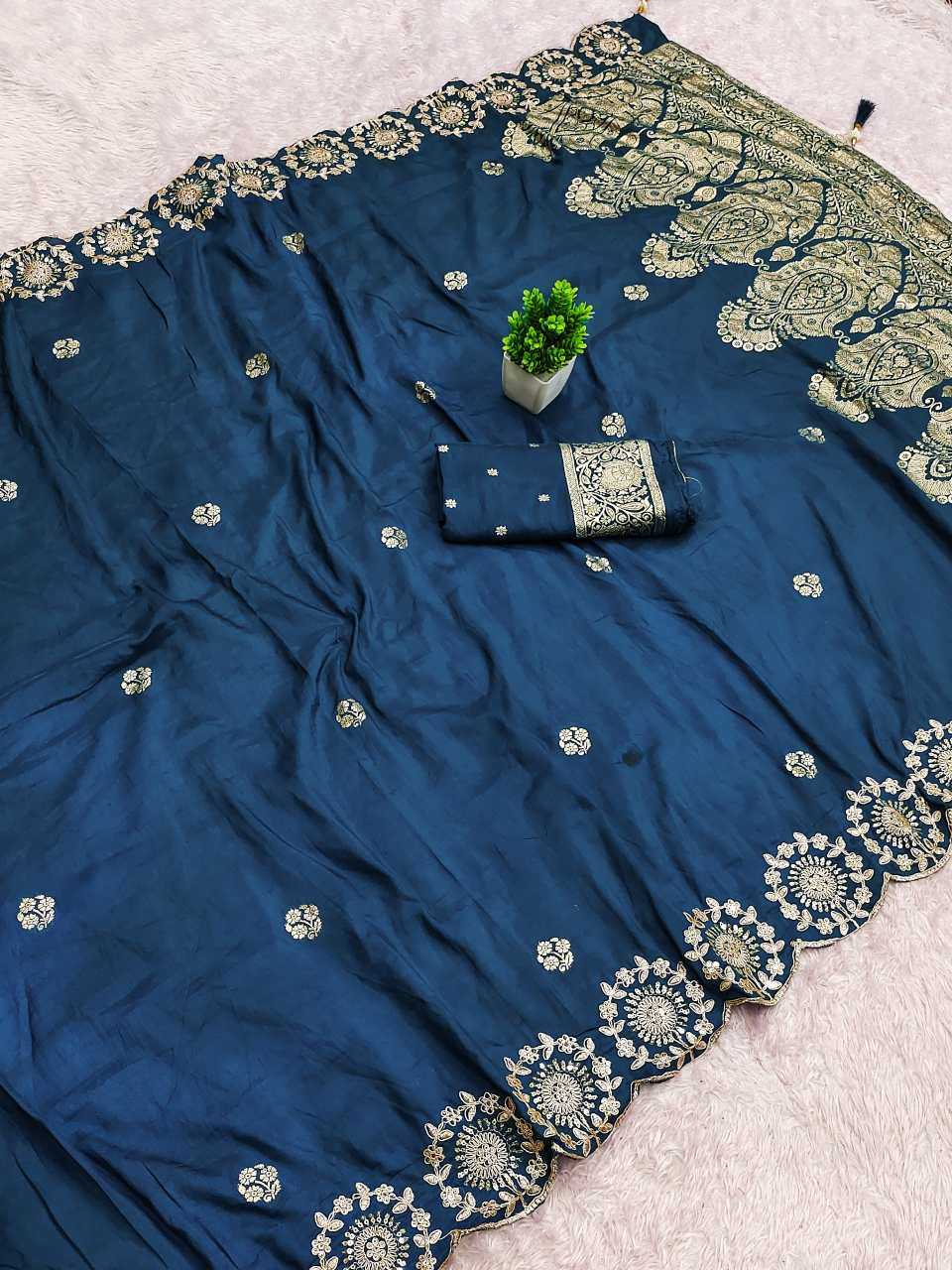 Satin Crape Saree