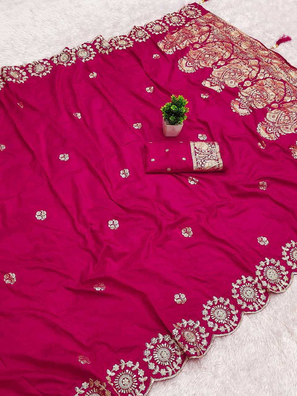 Satin Crape Saree