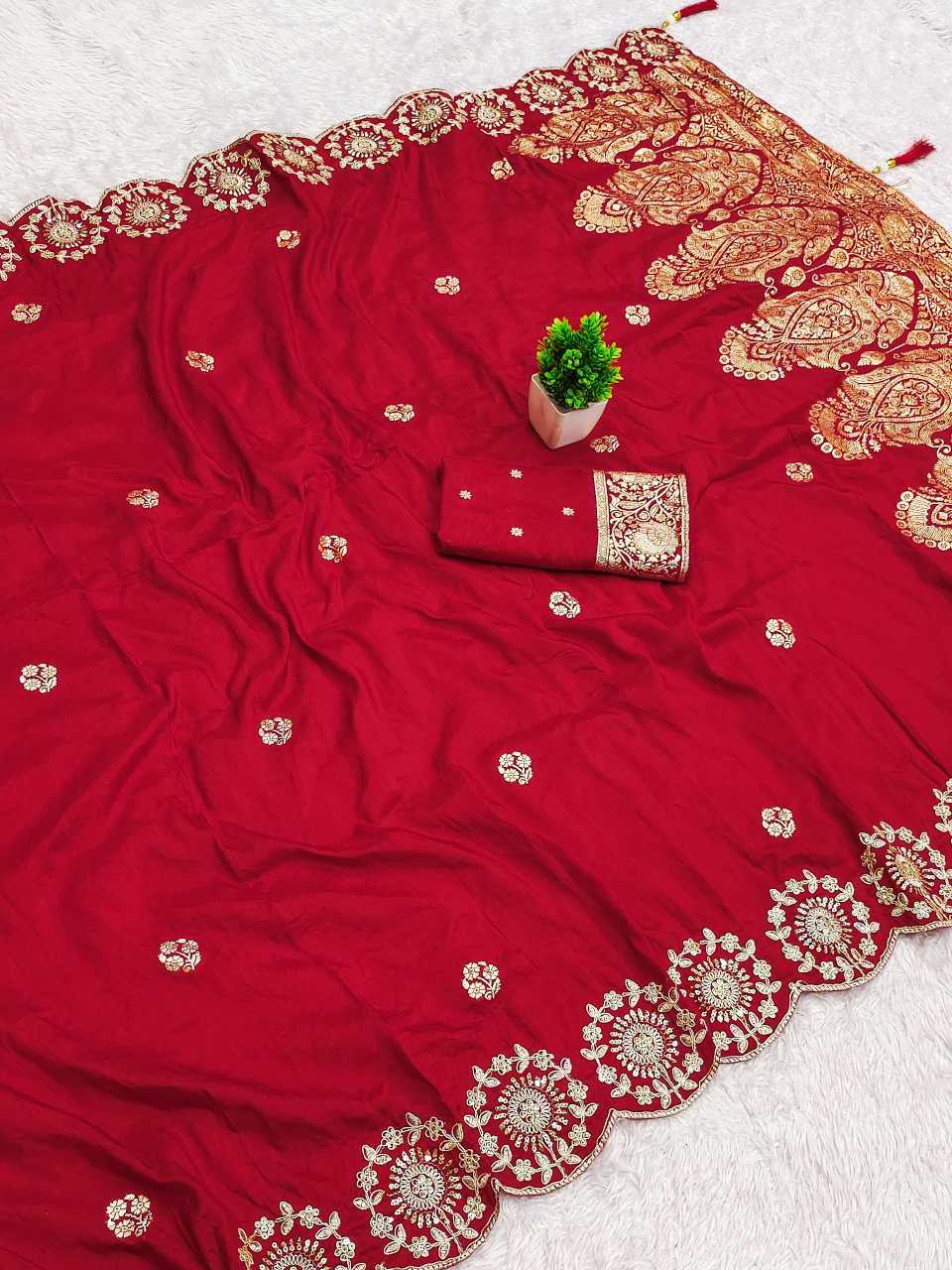 Satin Crape Saree