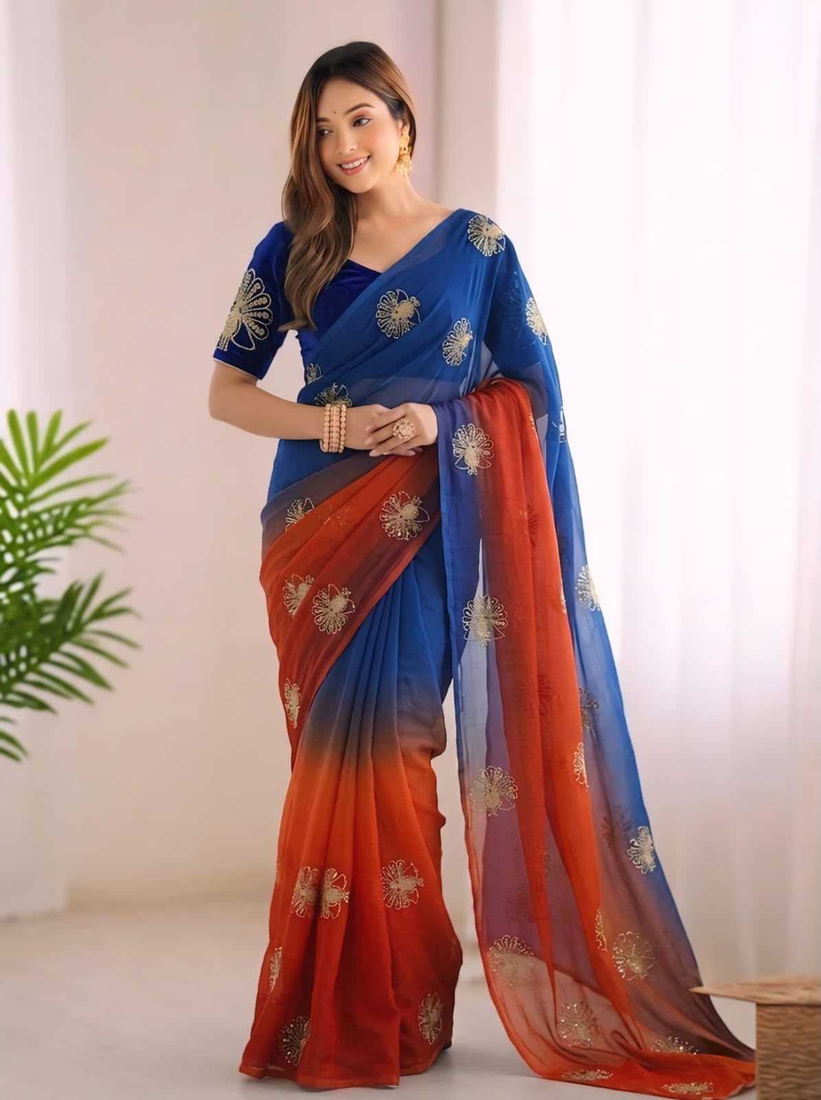 Soft Silk Saree in Yellow