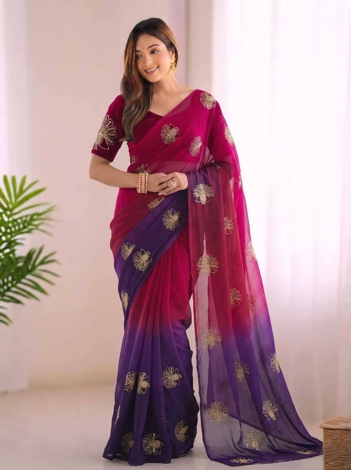 Soft Silk Saree in Yellow