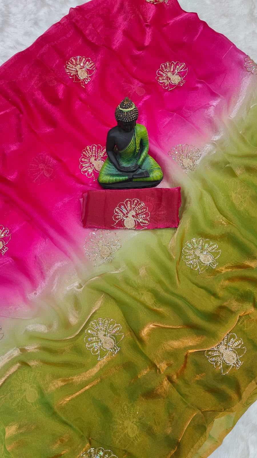 Soft Silk Saree in Yellow