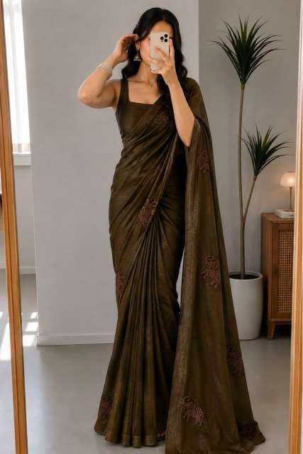 Aabhasree Viscose Georgette Saree