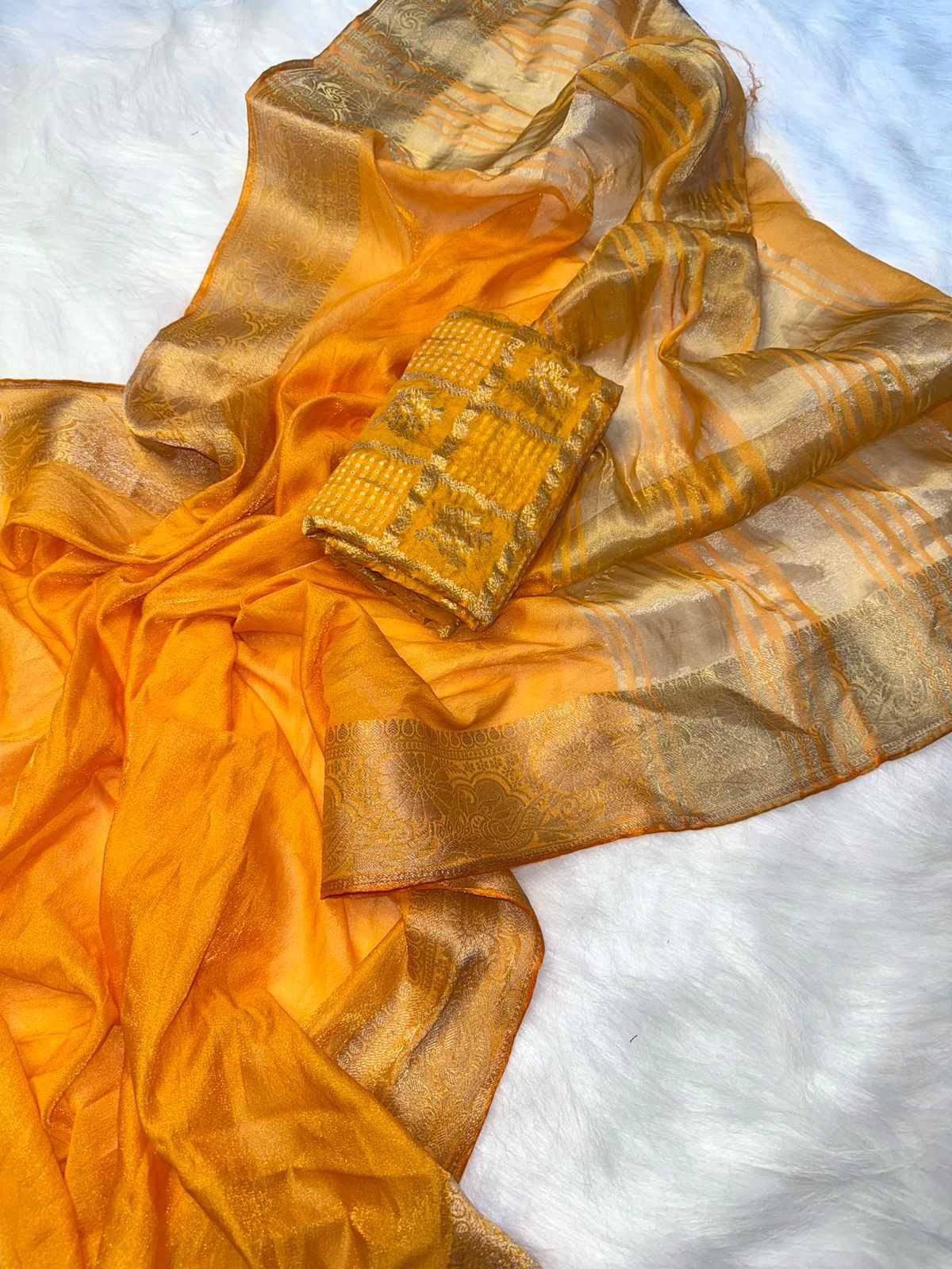 Space Silk Party Wear Saree