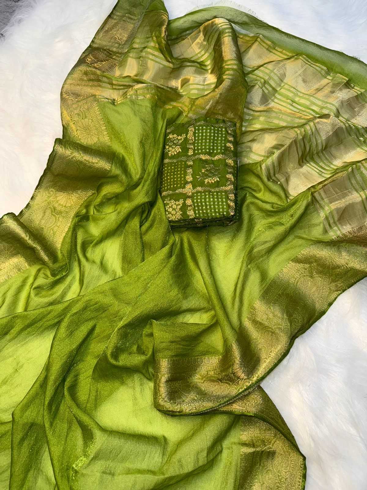 Space Silk Party Wear Saree