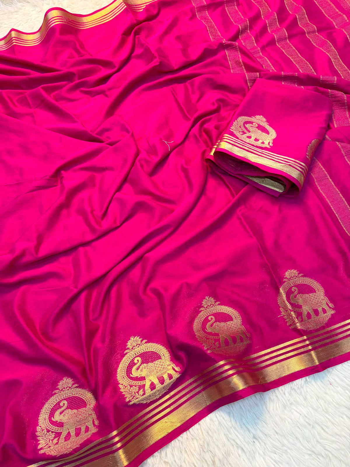 Aachala Viscose Georgette Saree