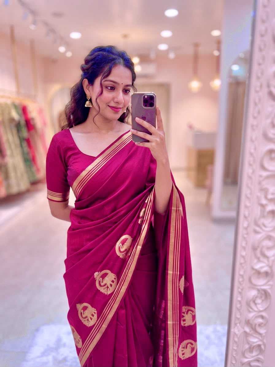 Aachala Viscose Georgette Saree