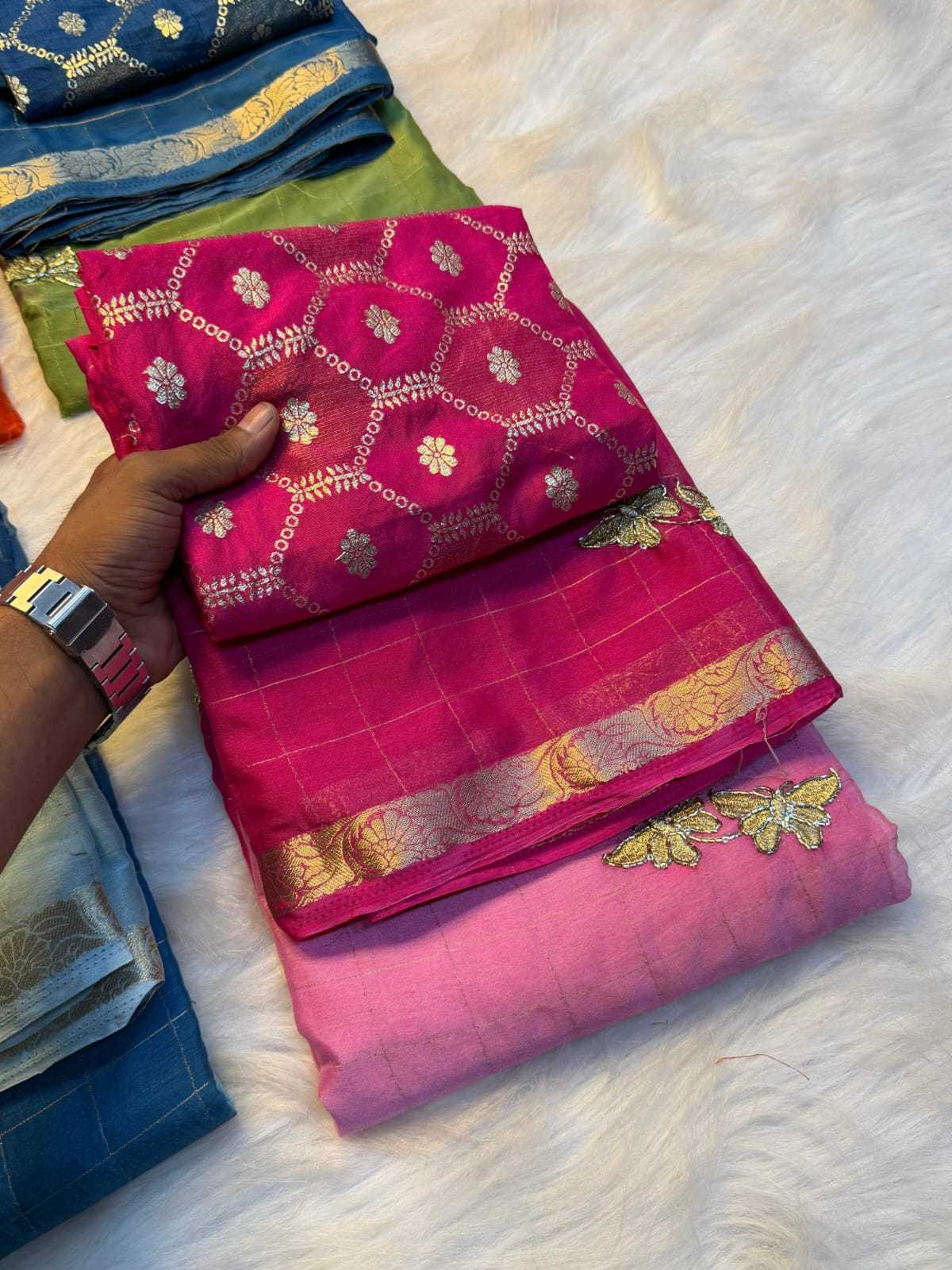 Pure Viscos Designer Saree