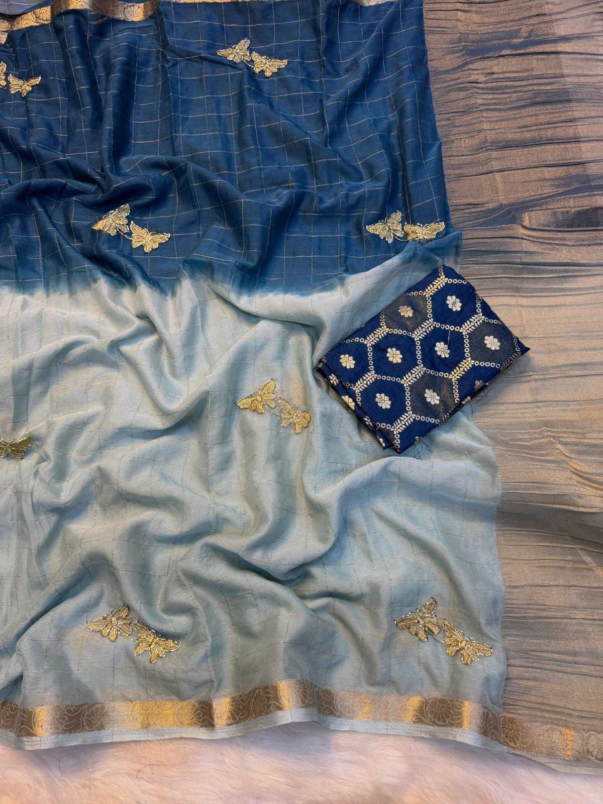 Pure Viscos Designer Saree