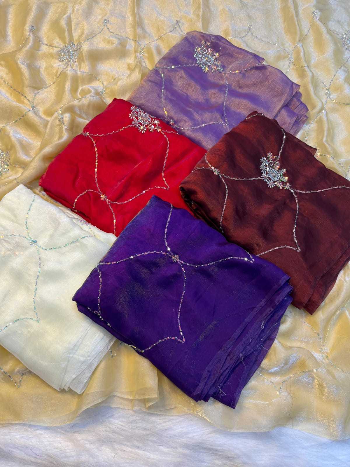 Crush Silk Handloom Saree