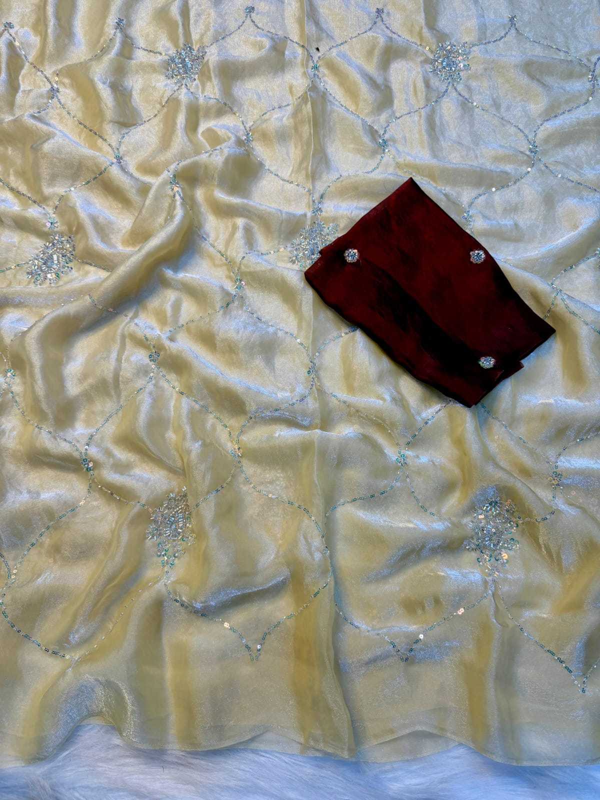 Crush Silk Handloom Saree