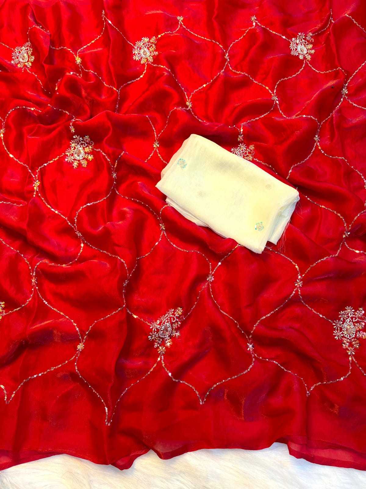 Crush Silk Handloom Saree