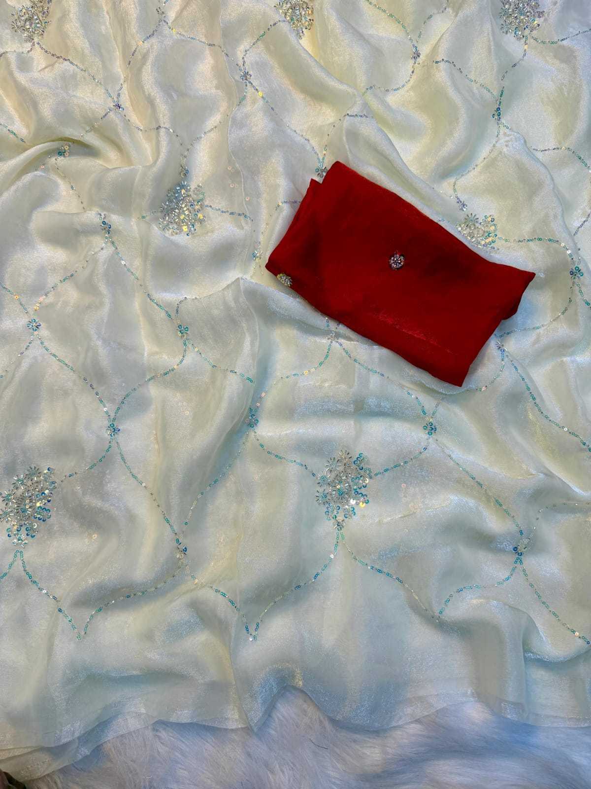 Crush Silk Handloom Saree