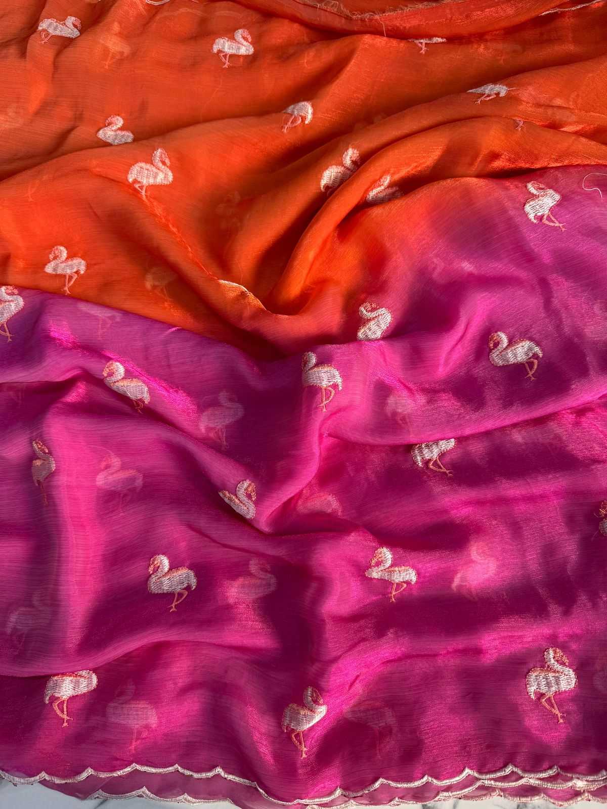 Space Silk Party Wear Saree