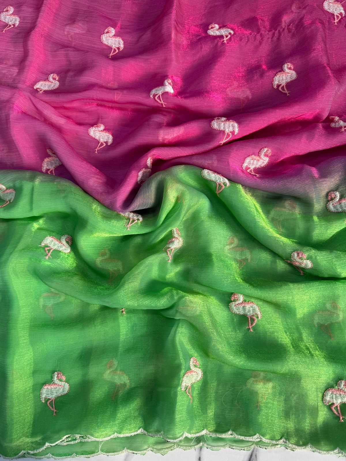 Space Silk Party Wear Saree