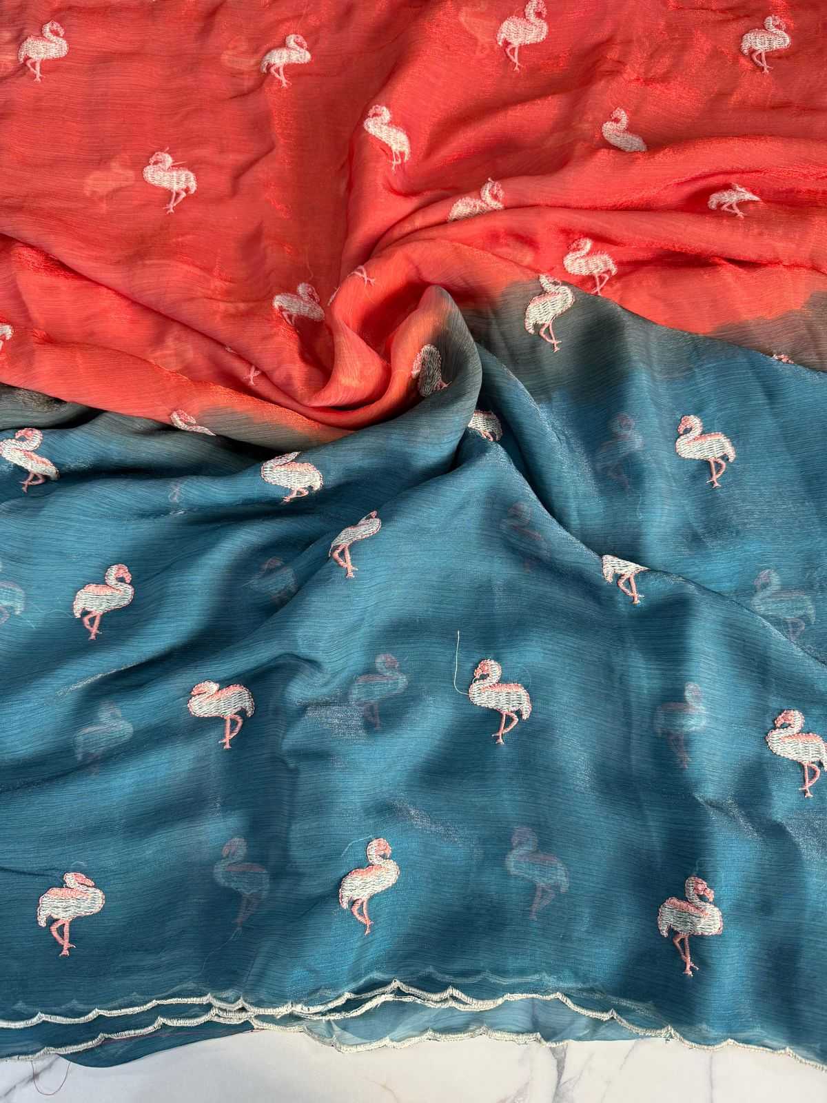 Space Silk Party Wear Saree