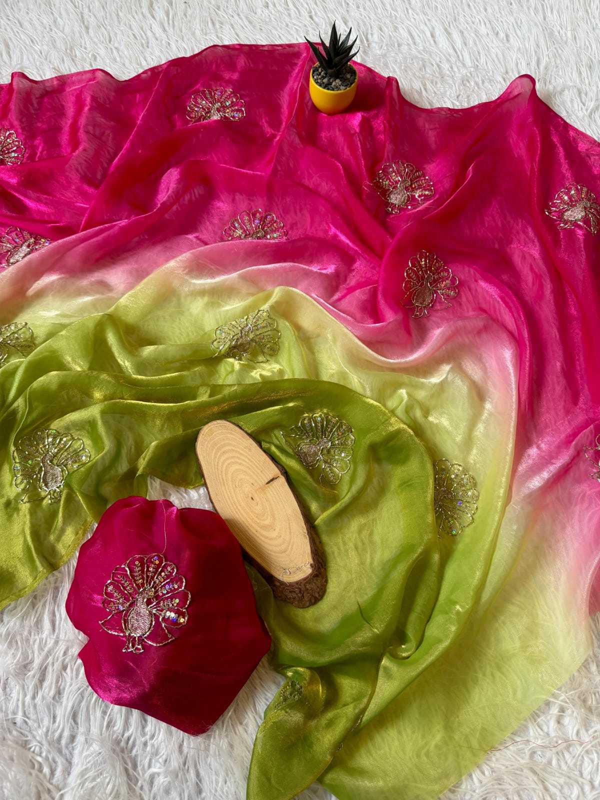 Space Silk Soft Saree