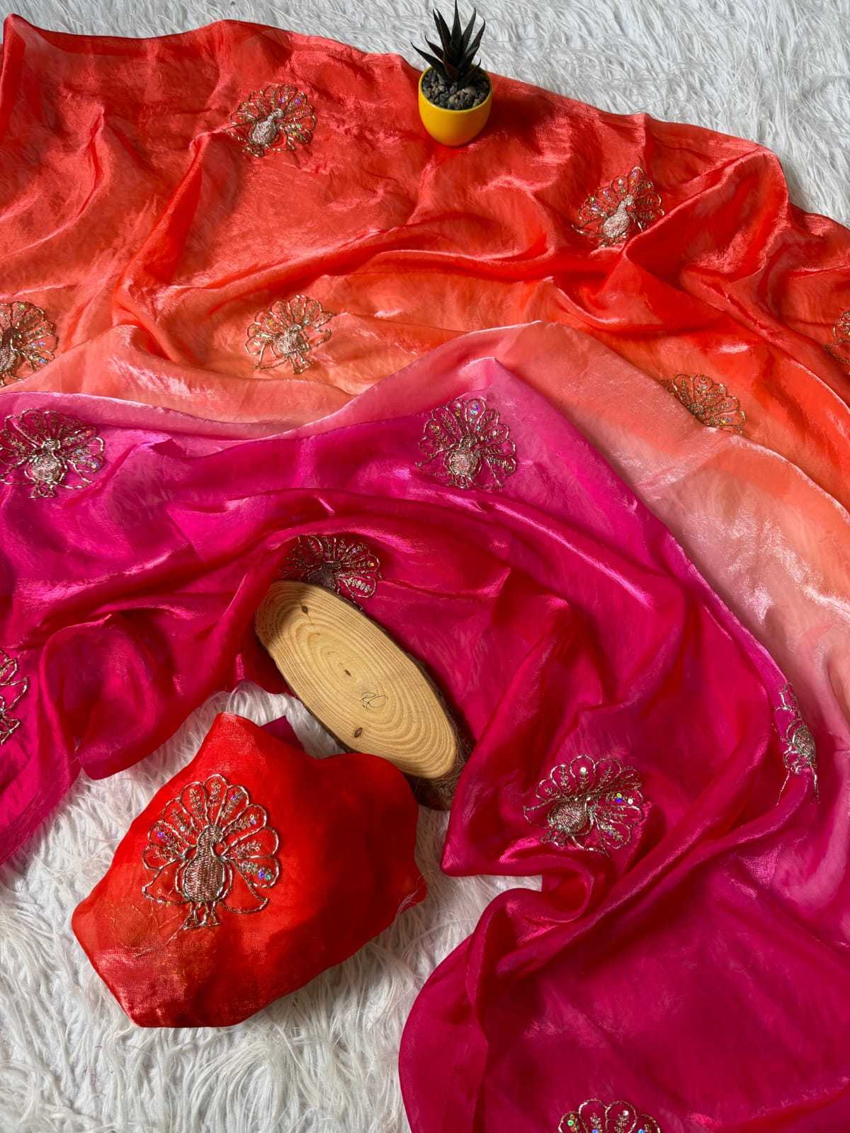 Space Silk Soft Saree