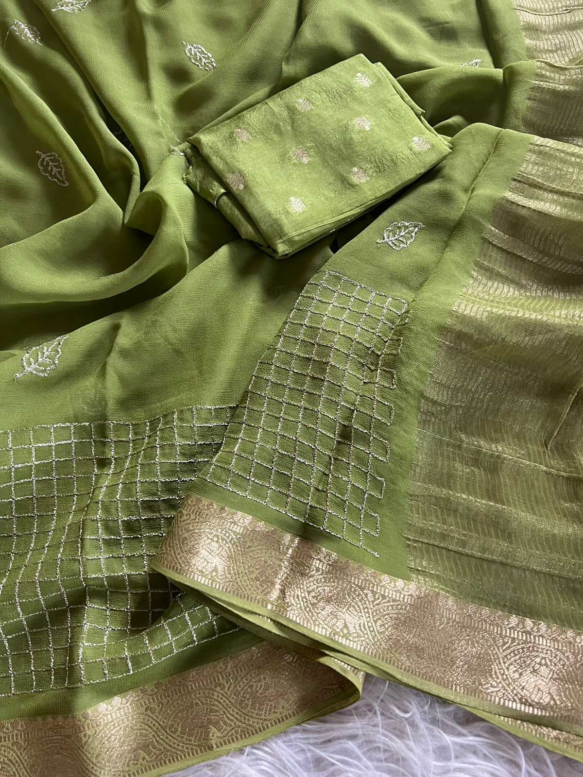 Adrika Viscose Georgette Saree