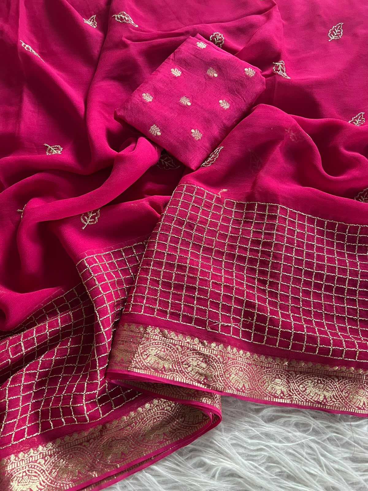 Adrika Viscose Georgette Saree