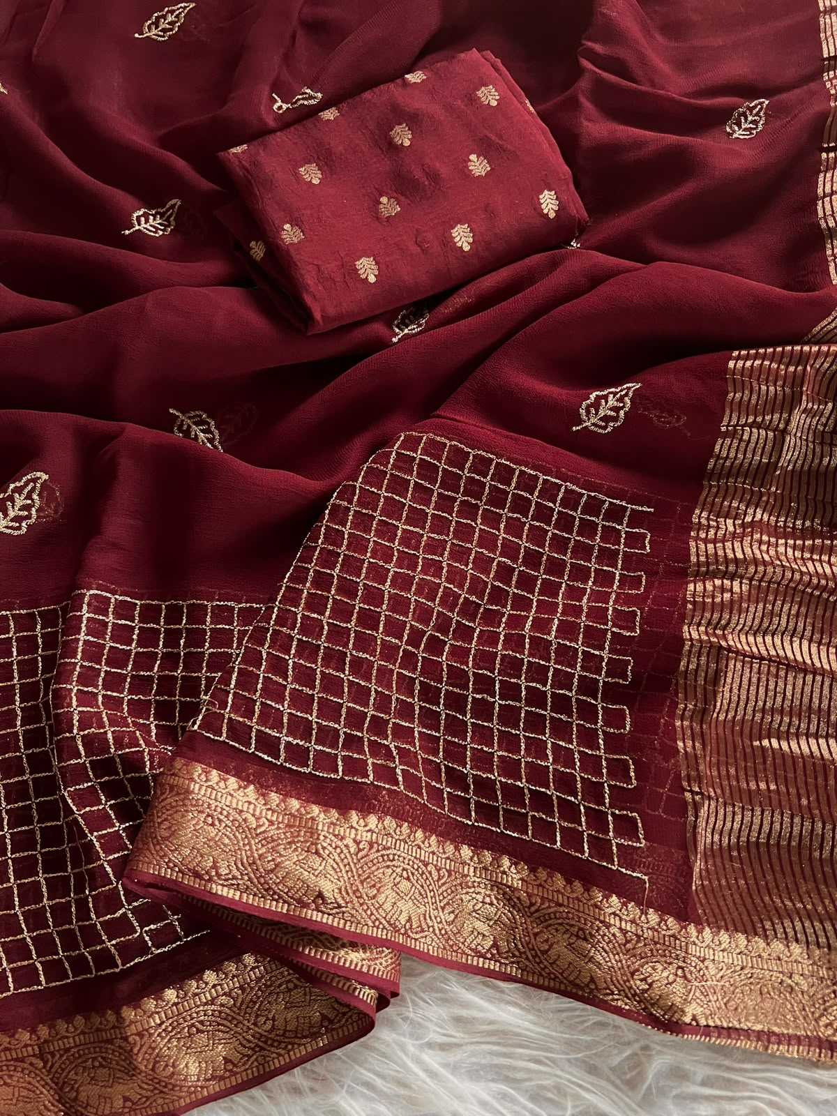 Adrika Viscose Georgette Saree