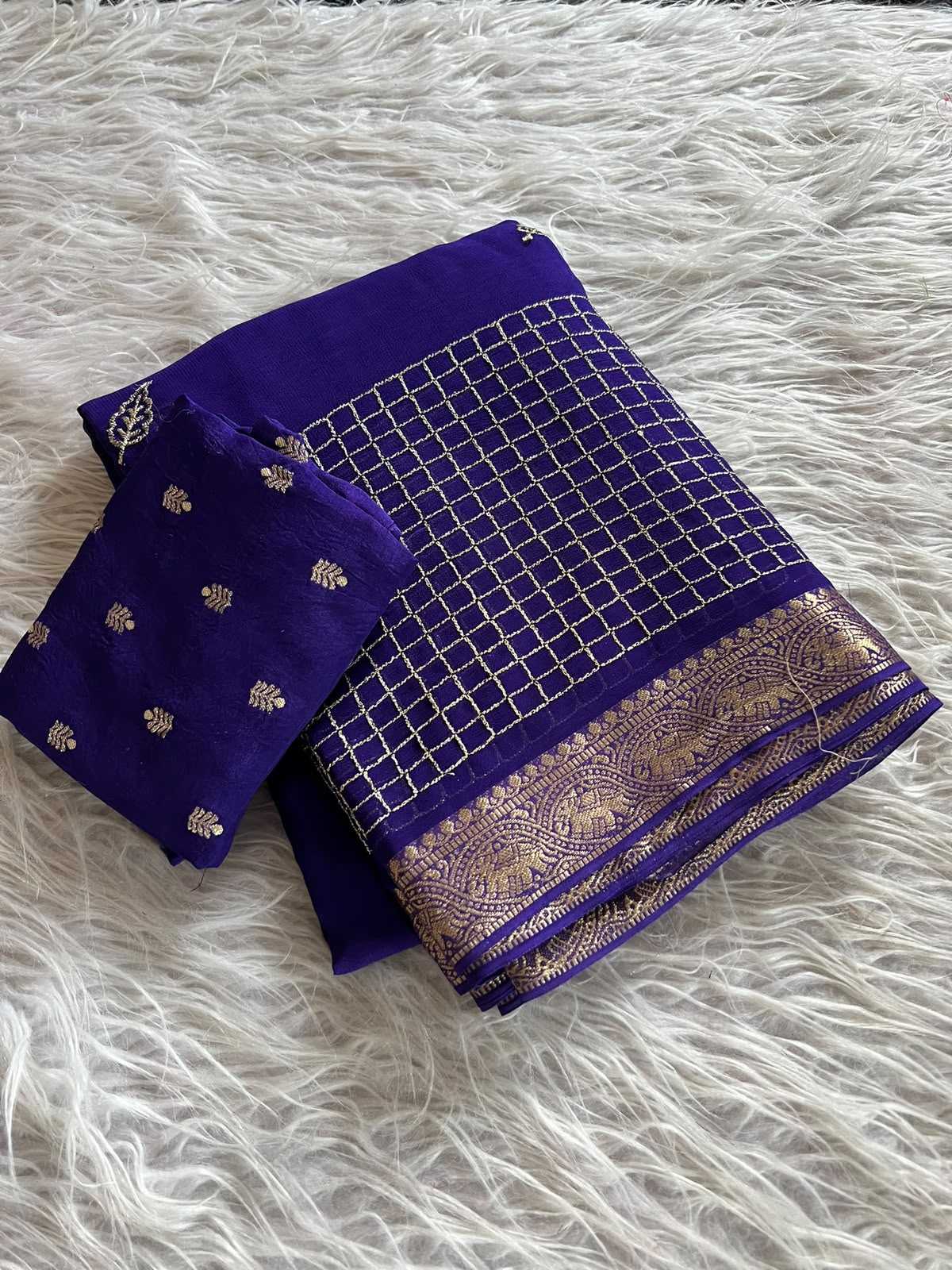 Adrika Viscose Georgette Saree