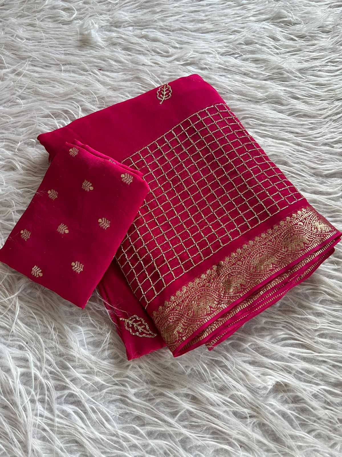 Adrika Viscose Georgette Saree