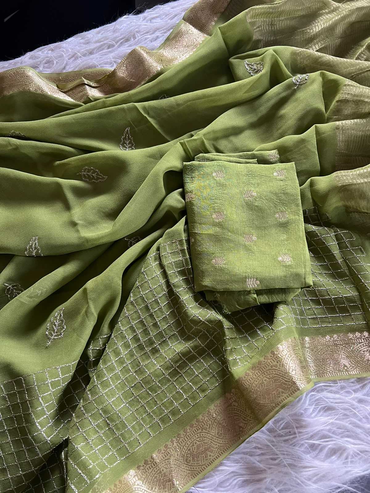 Adrika Viscose Georgette Saree