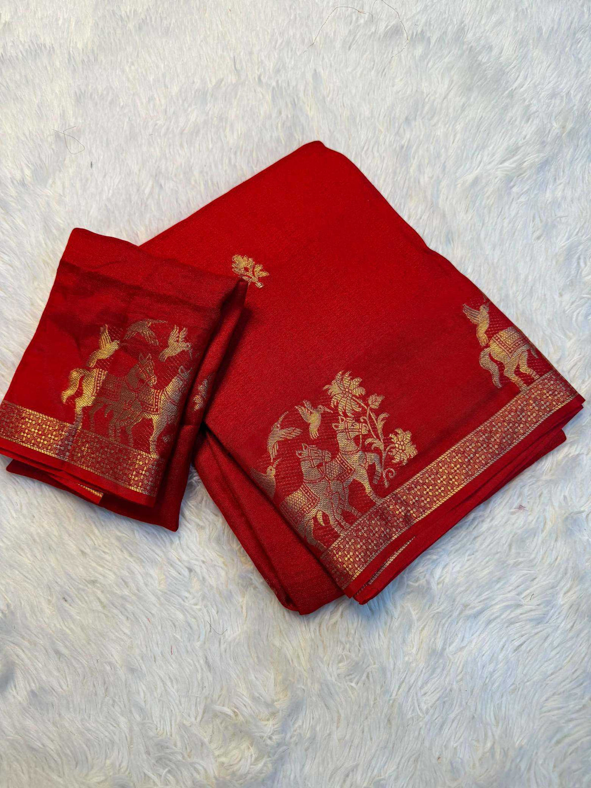 Aekta Viscose Designer Saree