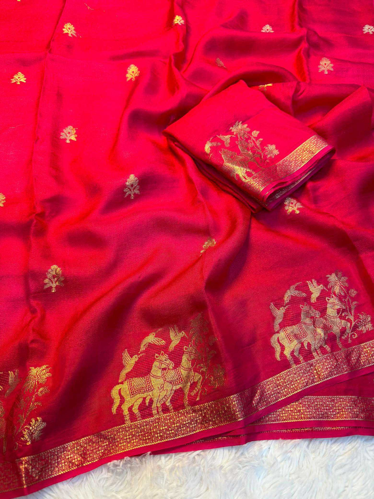 Aekta Viscose Designer Saree