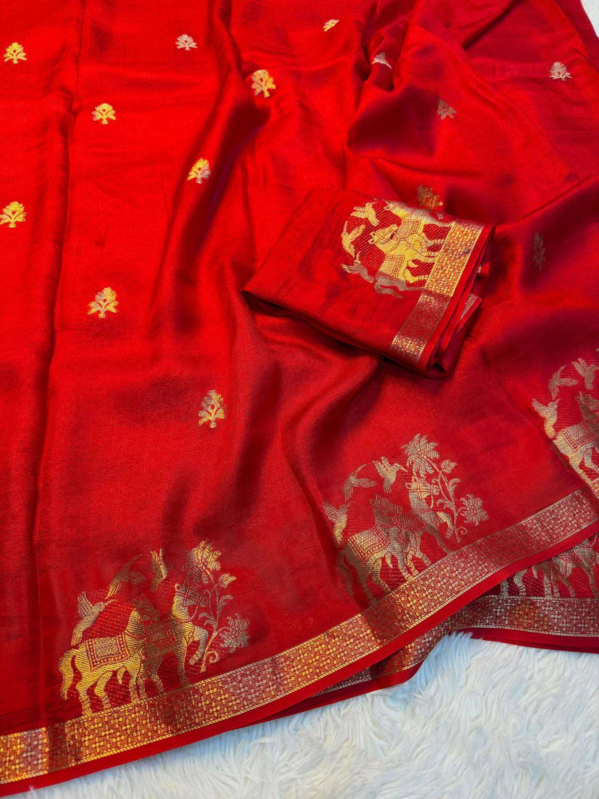 Aekta Viscose Designer Saree