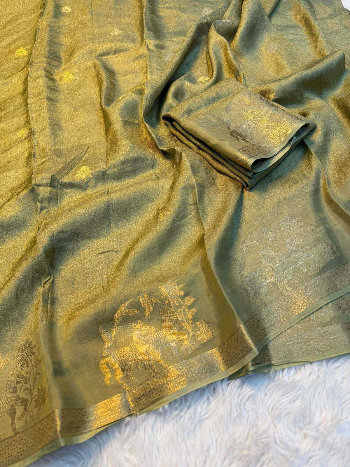 Aekta Viscose Designer Saree