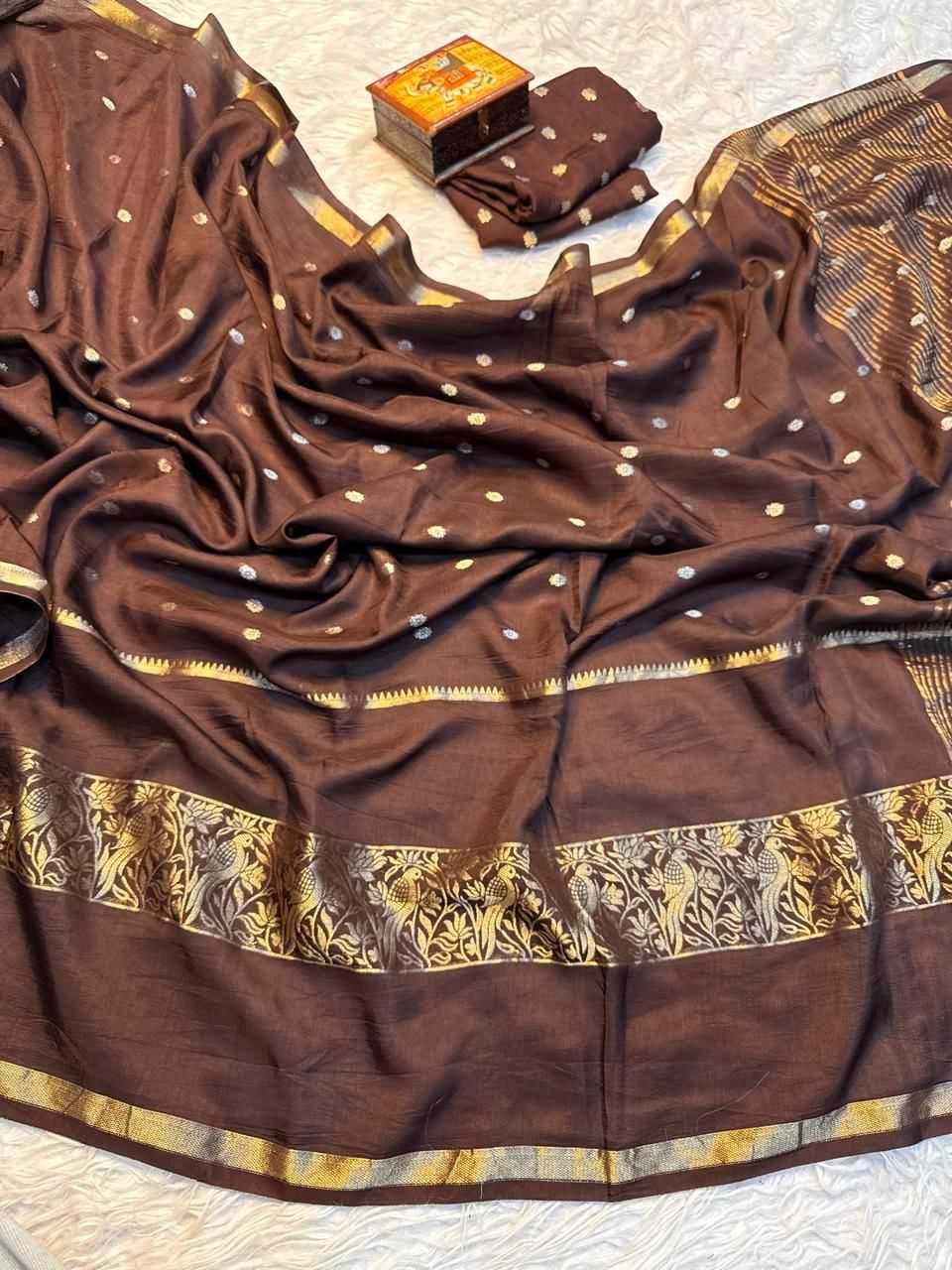 Russian Silk Designer Saree