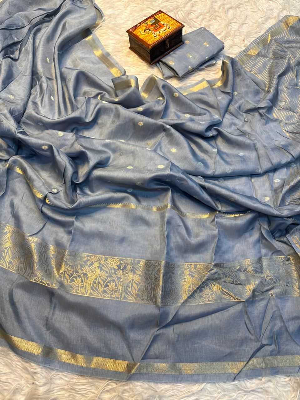 Russian Silk Designer Saree