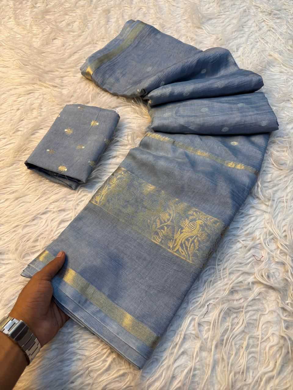 Russian Silk Designer Saree