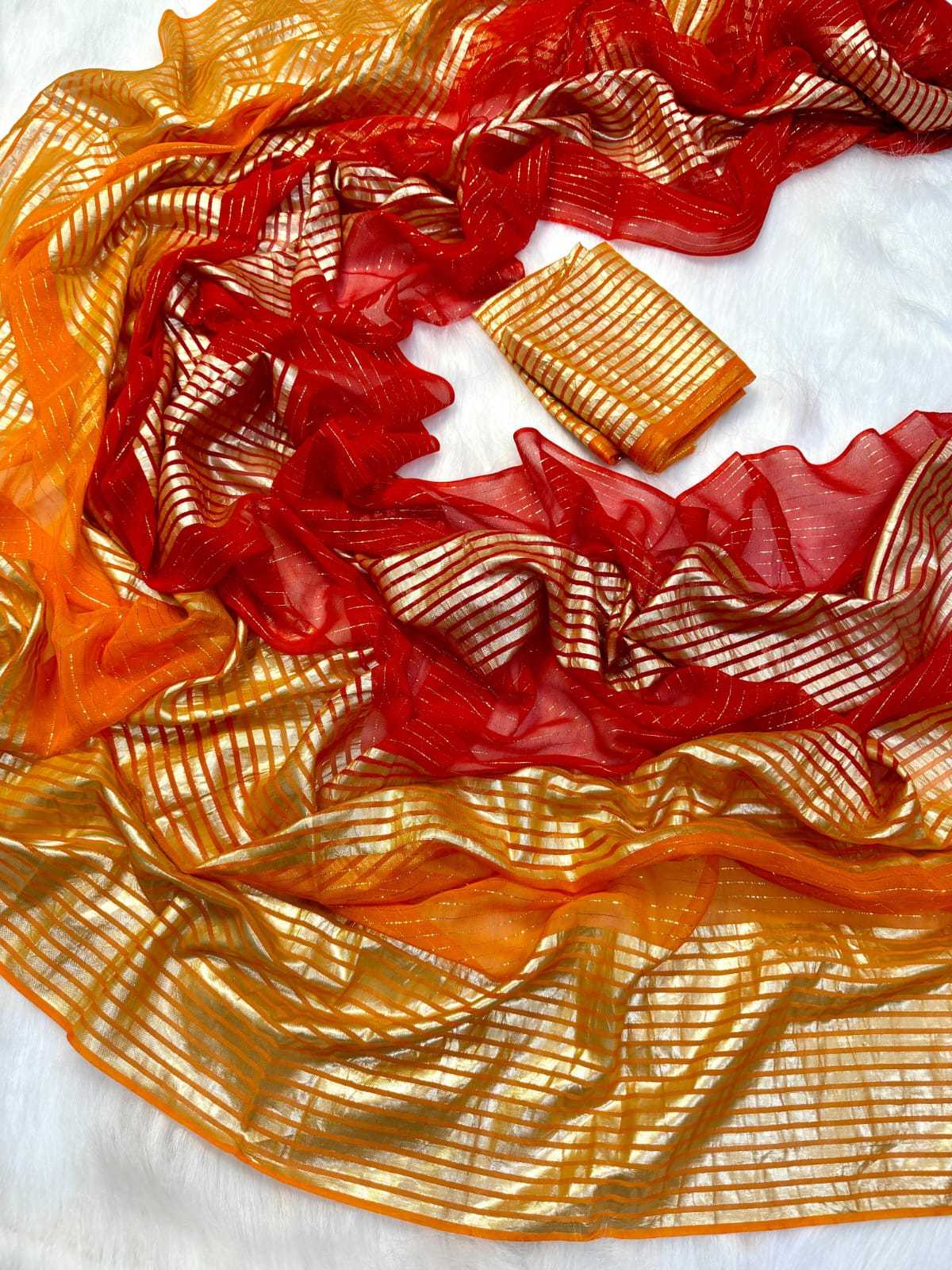 Viscose Georgette Saree