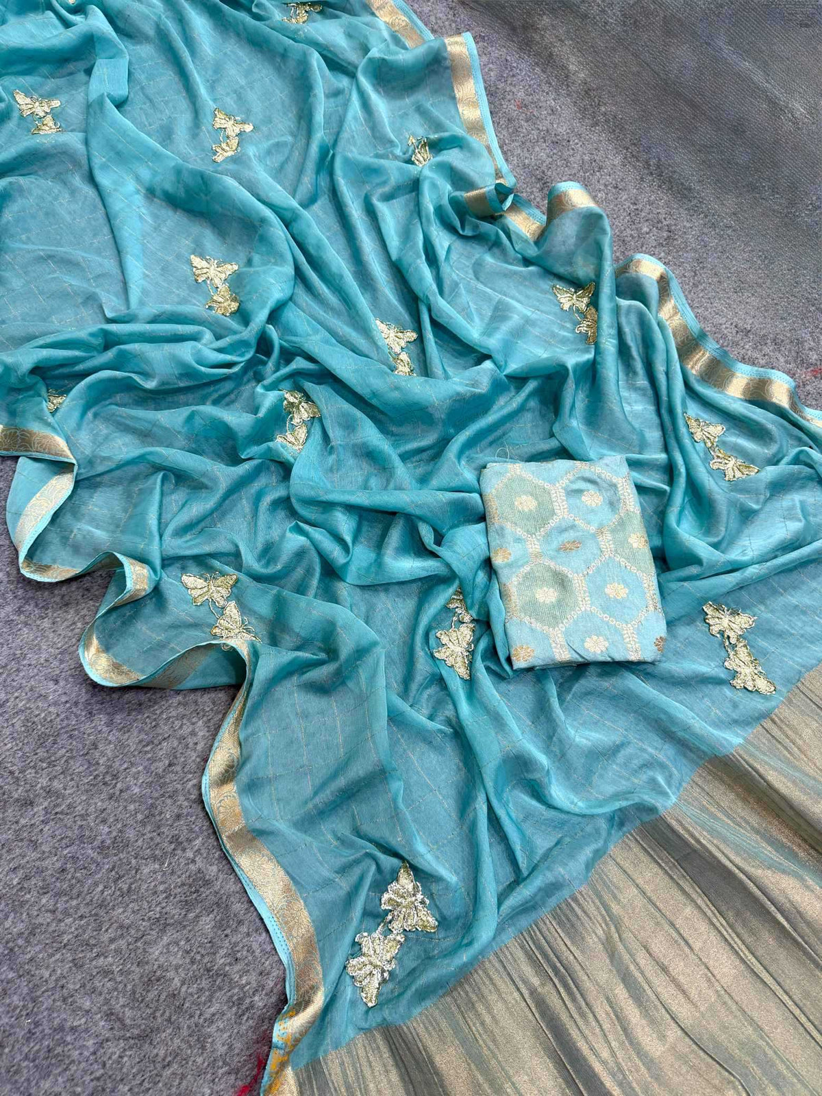 Akshita Pure Viscos Designer Saree