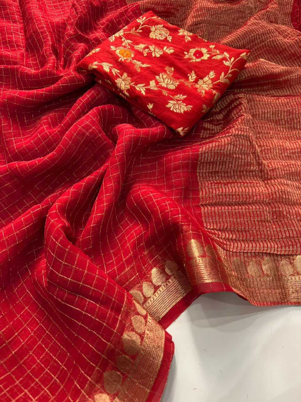 Anagika Viscose Designer Saree