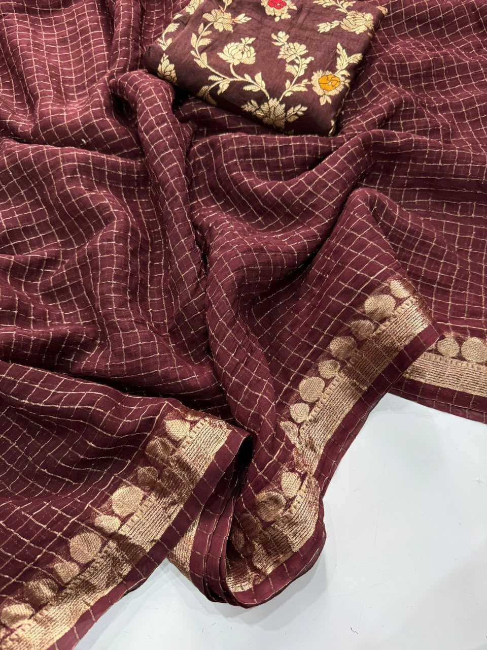 Anagika Viscose Designer Saree