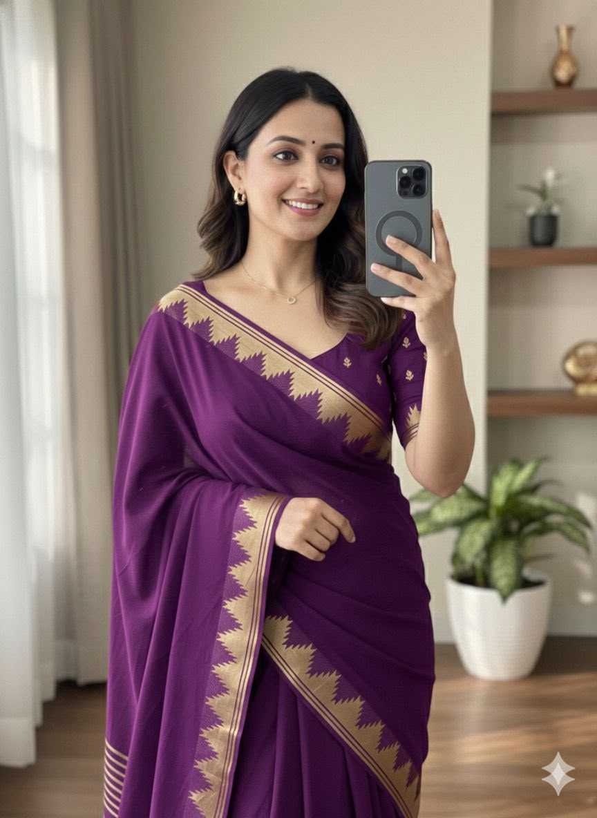 Anugraha Tussar Silk Soft Saree
