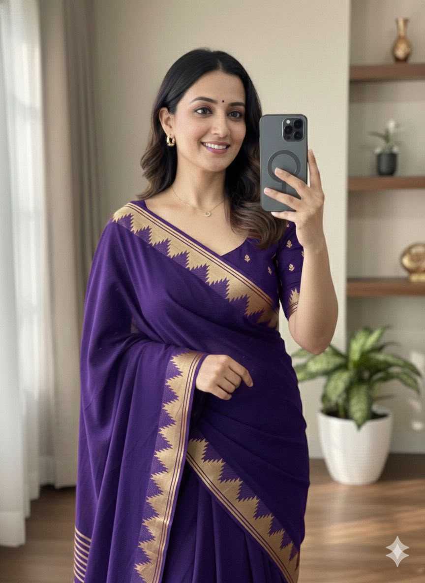 Anugraha Tussar Silk Soft Saree
