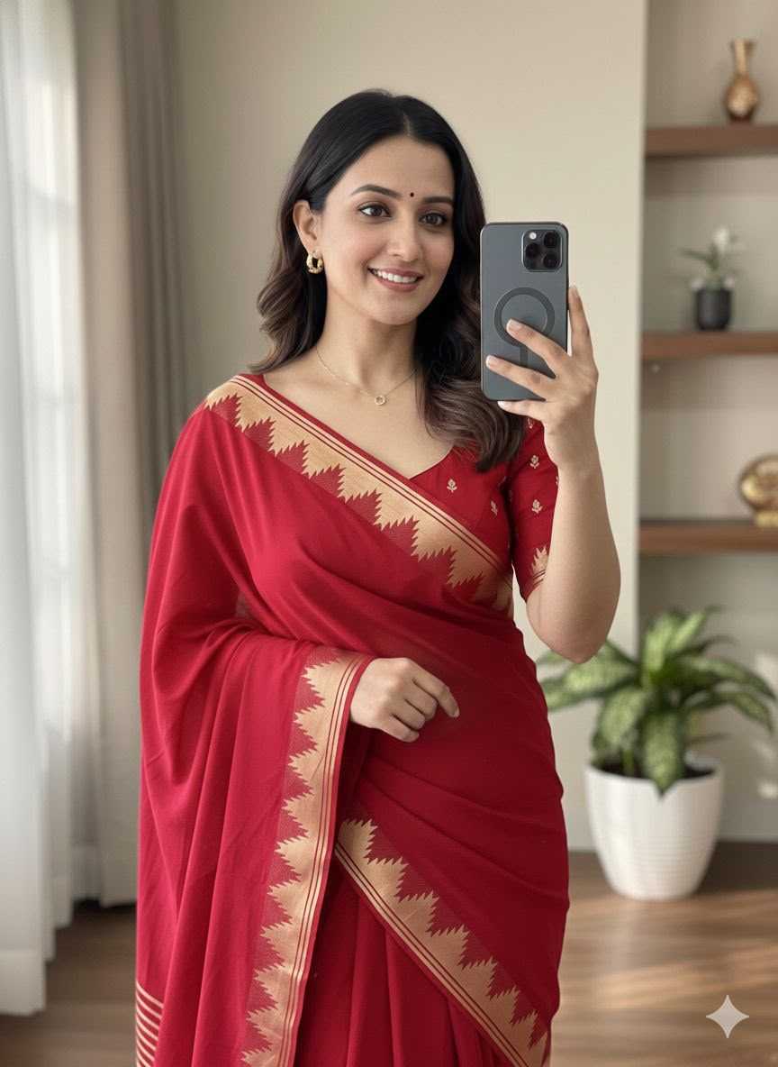 Anugraha Tussar Silk Soft Saree