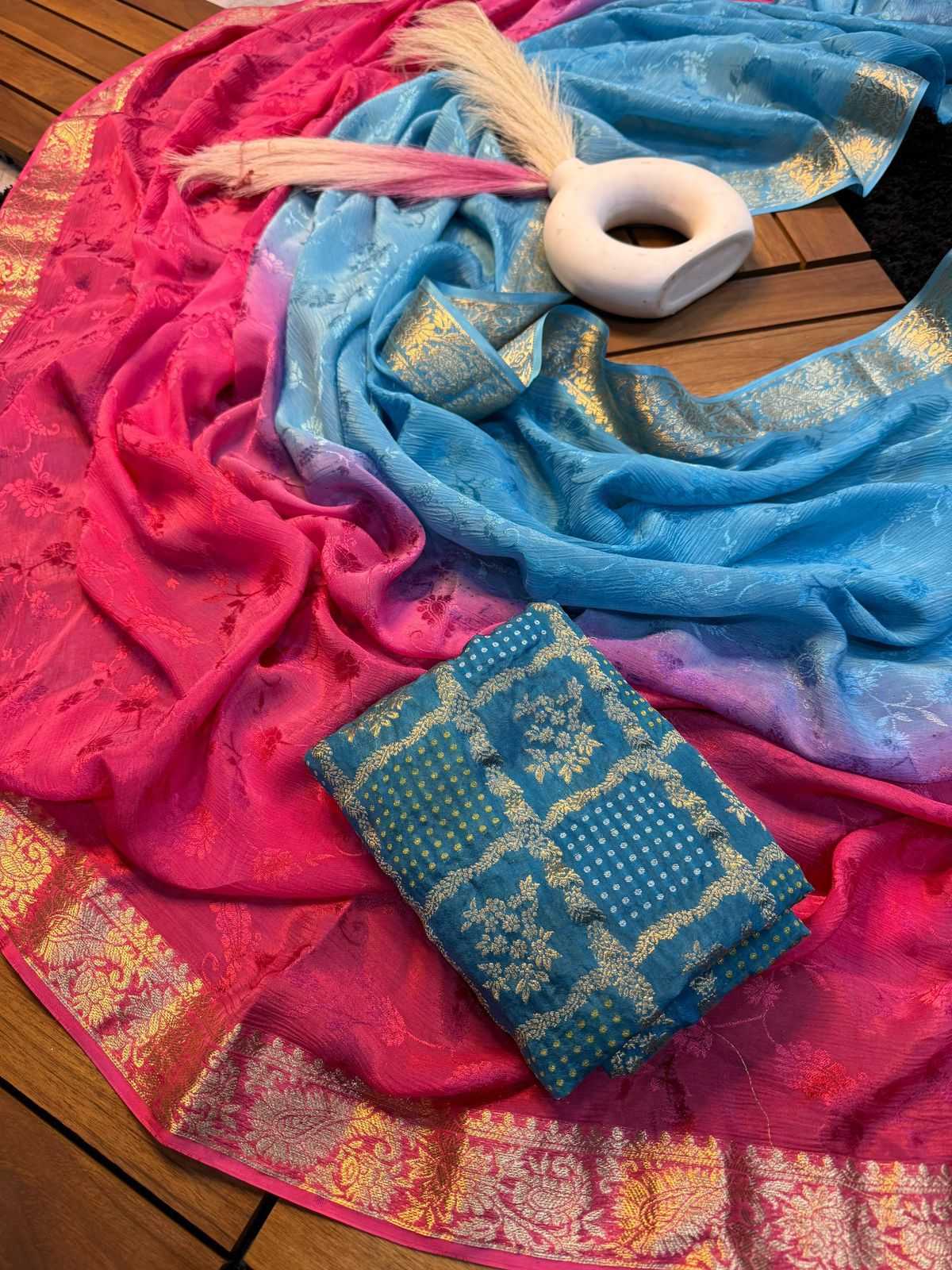 Viscose Designer Saree