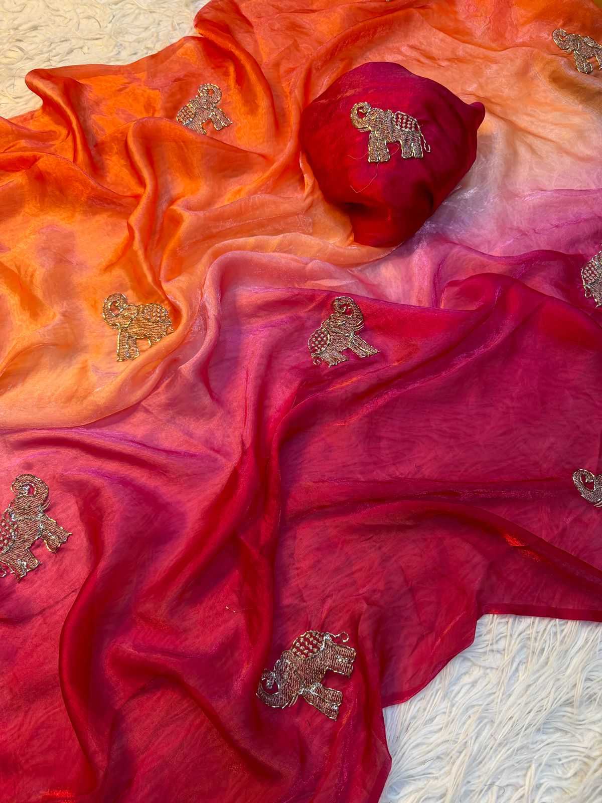 Space Silk Soft Saree