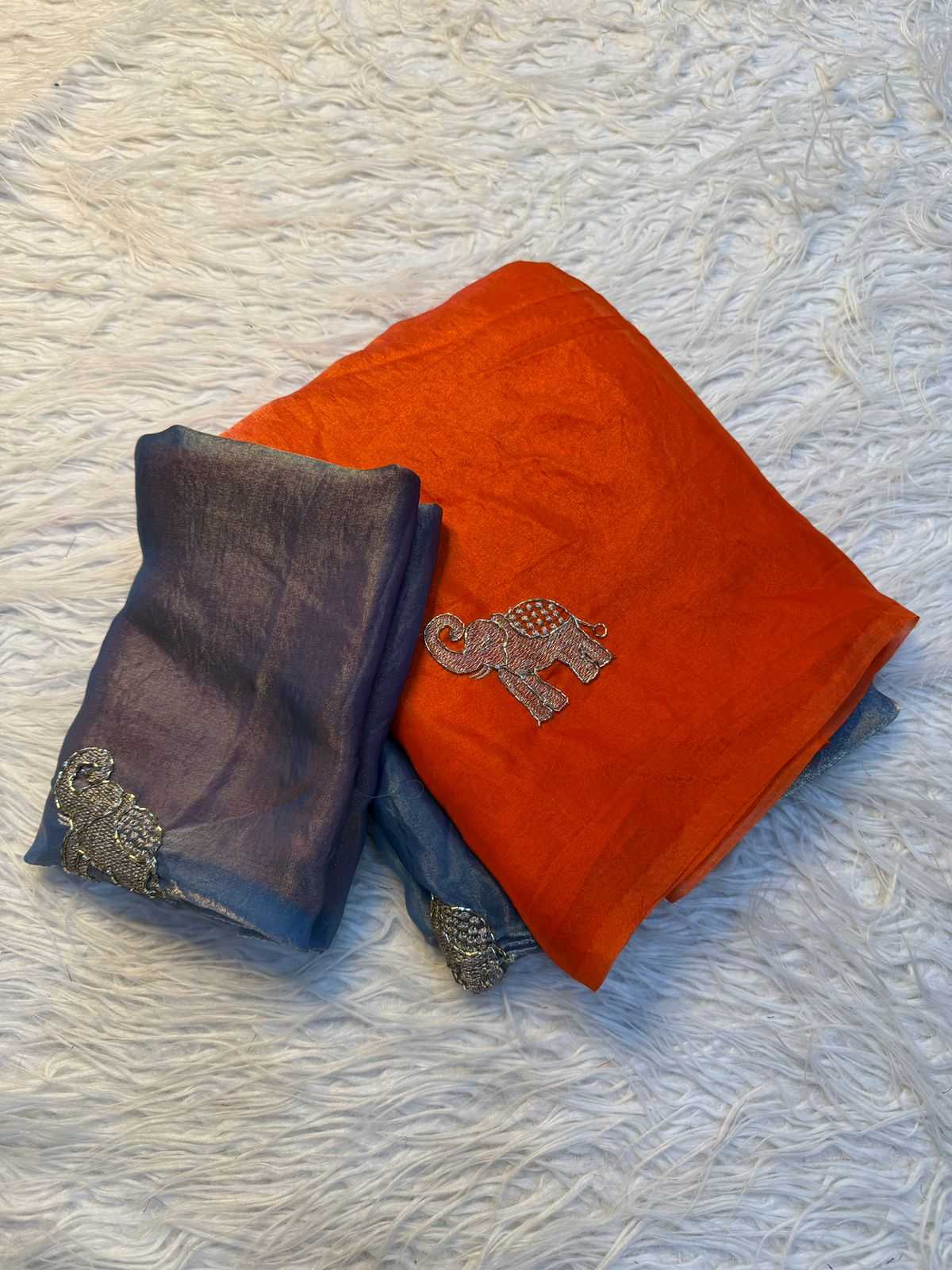 Space Silk Soft Saree