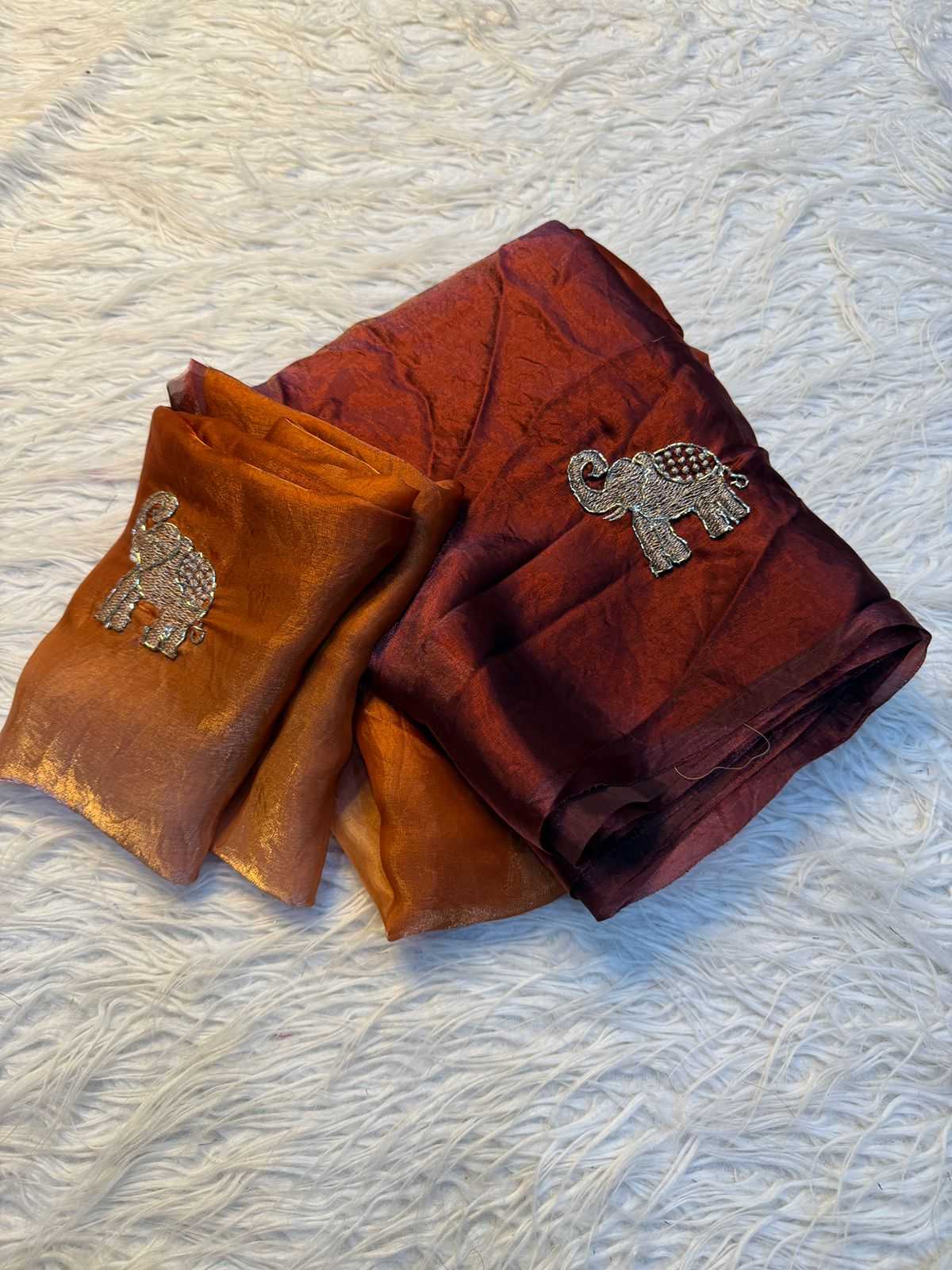 Space Silk Soft Saree